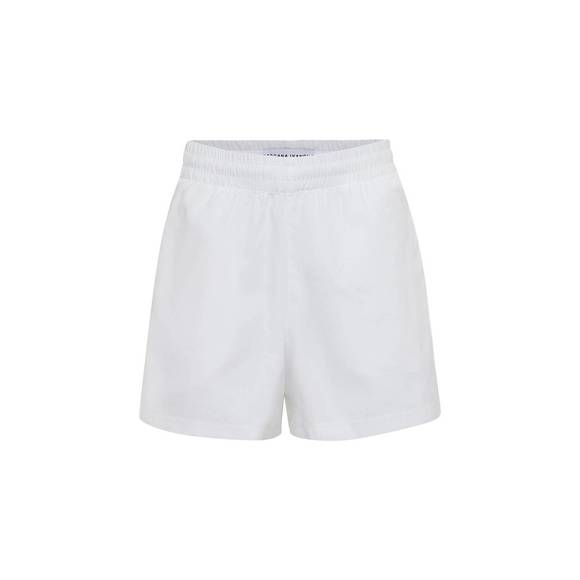 NEW GERGANA IVANOVA women's cotton isabella shorts in white
